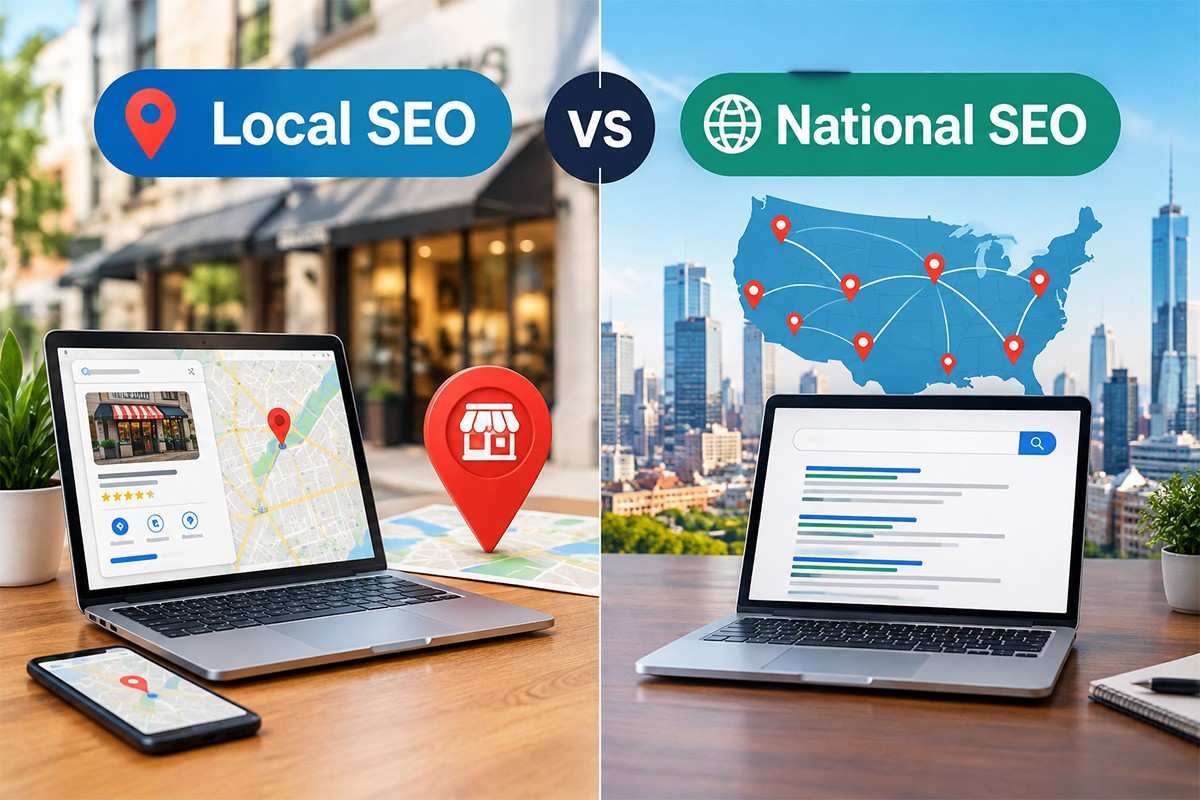 Local SEO vs National SEO Which Does Your Business Need